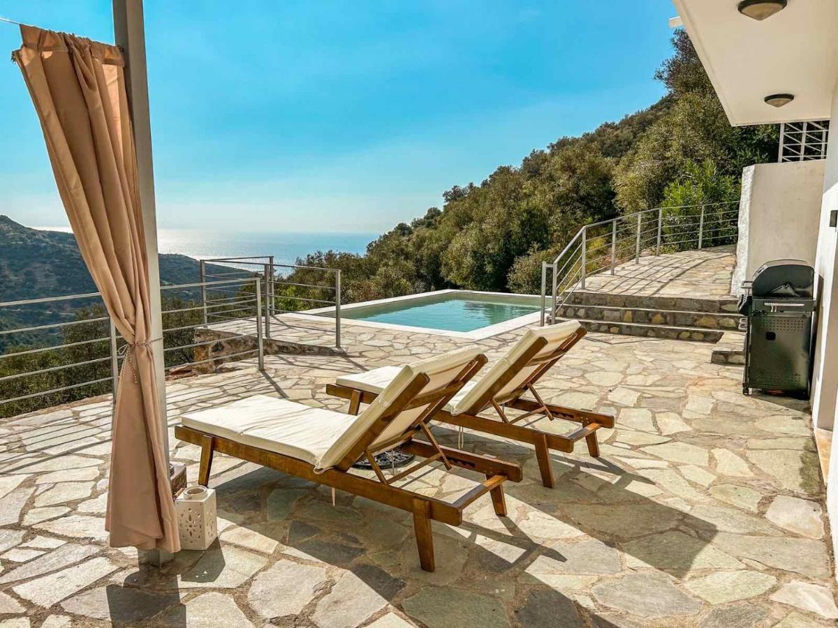 Kampos View - Quiet House At The End Of The Road, Private Pool Villa Kambos  Bagian luar foto