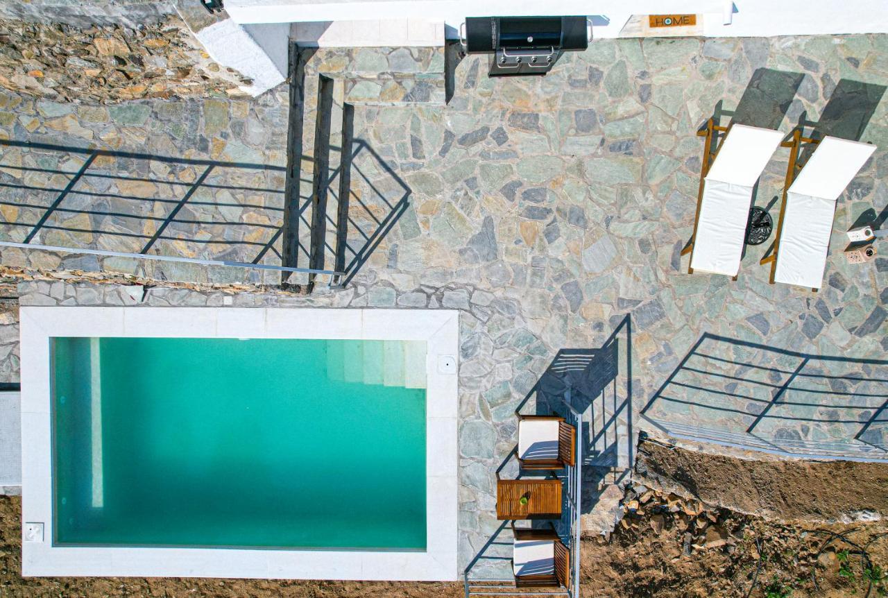 Kampos View - Quiet House At The End Of The Road, Private Pool Villa Kambos  Bagian luar foto